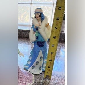 Lenox Rhapsody in Blue Figurine with Gold Accents